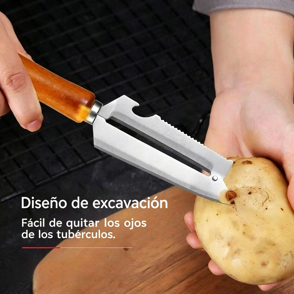 🥕 ¡Compra 1 y llévate 1 gratis! ✨TriPela®  (Pelador De Verduras 3 En 1)