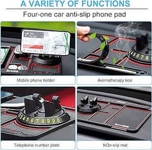 Almohadilla  Antideslizante Para Carro 4 en 1