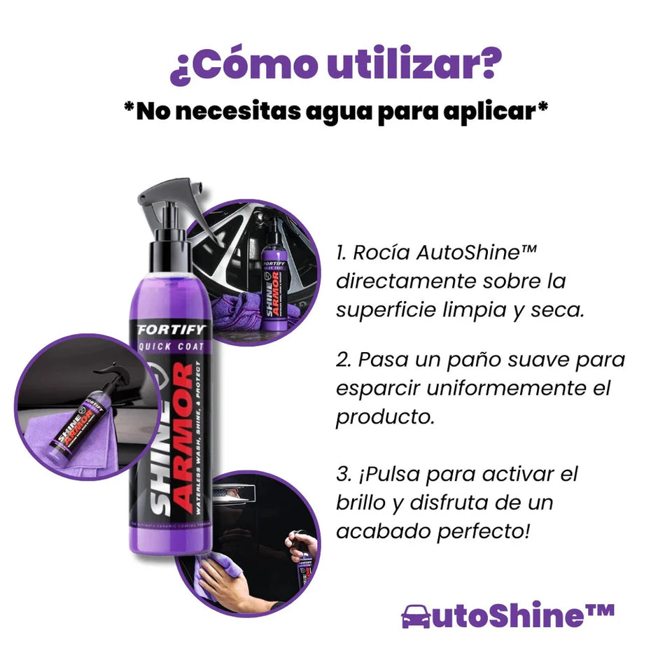 AutoShine™ - Spray Premium Cerámico CERA RESTAURADORA
