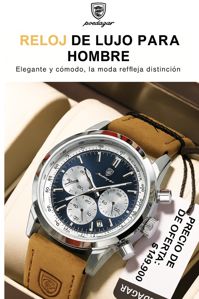 Reloj de Lujo Modelo 921: La Definición de Estilo y Rendimiento - Edición Exclusiva – 40% Off