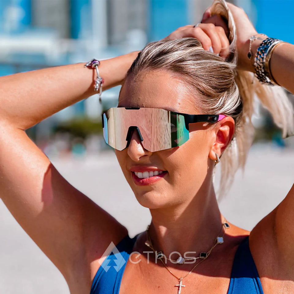 👓Kit 2 Gafas de sol cortavientos para correr y ciclismo 👓
