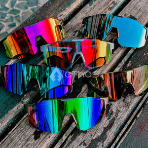 👓Kit 2 Gafas de sol cortavientos para correr y ciclismo 👓
