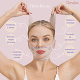 V-Revitalize™ - Mascarilla de contorno facial - Suaviza arrugas, papada y moldea el rostro