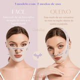 V-Revitalize™ - Mascarilla de contorno facial - Suaviza arrugas, papada y moldea el rostro
