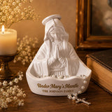 ⭐Porta rosario personalizado de la Virgen María + Rosario de obsequio⭐